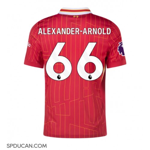 Muški Nogometni Dres Liverpool Alexander-Arnold #66 Domaci 2024-25 Kratak Rukav